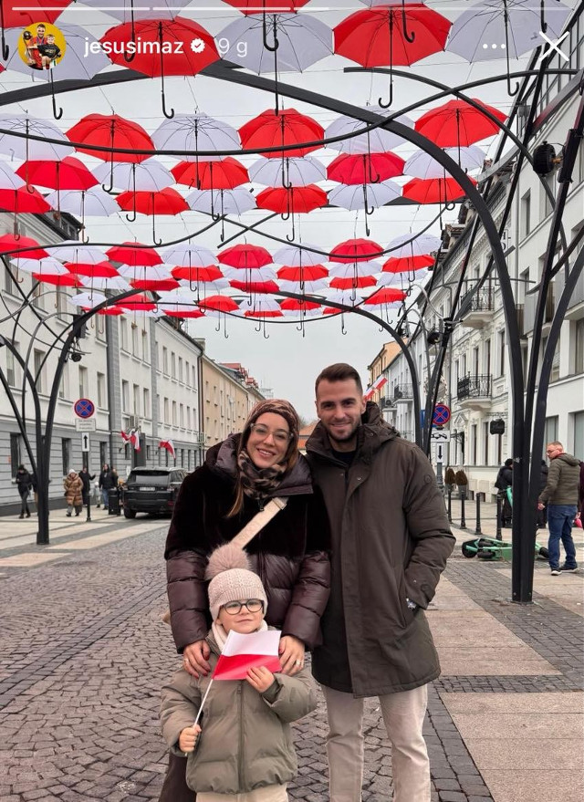 Jesus Imaz razem z rodziną obchodzili Święto Niepodległości w Polsce. Jego syn Niko śpiewał Mazurka Dąbrowskiego