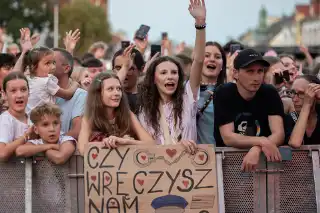 Koncert Zenka Martyniuka na Rynku Kościuszki