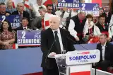 Jarosław Kaczyński w Sompolnie: „Nie popełniajmy samobójstwa społecznego, gospodarczego, narodowego”