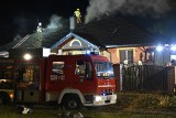 Pożar domu w Wielkim Komorsku. Zobacz zdjęcia