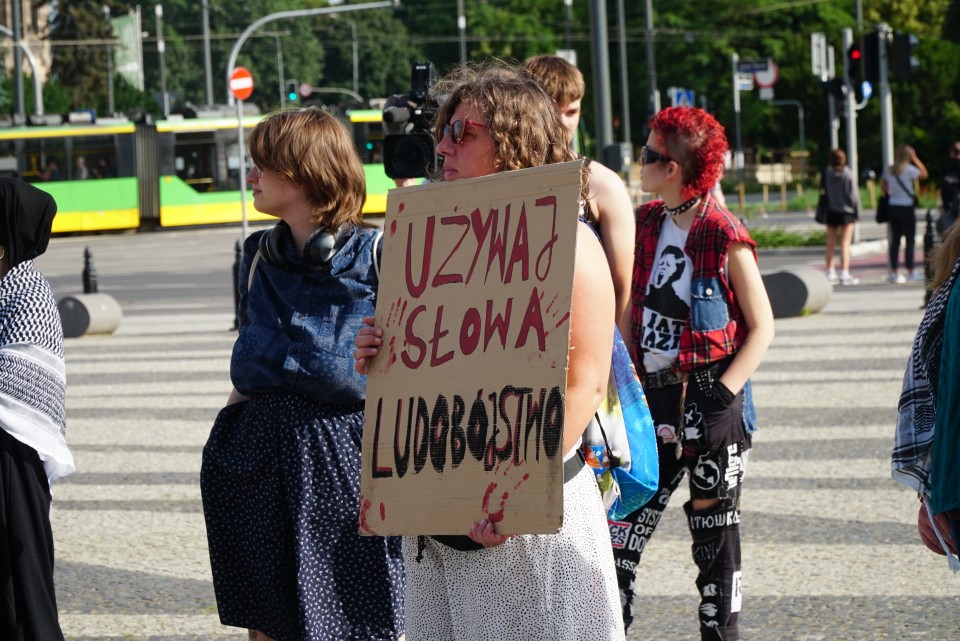 "W jedności siła" - studencka demonstracja solidarności z...