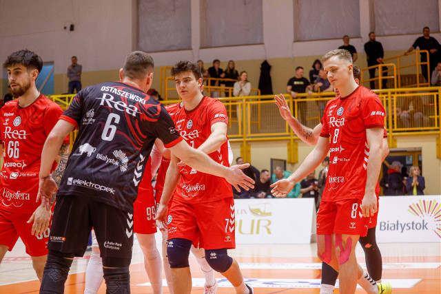 I liga siatkarzy: REA BASA Białystok - Mickiewicz Kluczbork 1:3. To w zasadzie koniec marzeń o uniknięciu degradacji