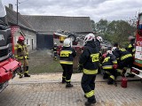 Akcja straży pożarnej w Przedmościu. Pożar w przewodzie kominowym