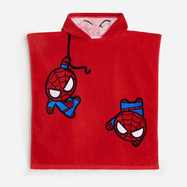 Reserved - Ręcznik kąpielowy z kapturem Spider-Man - Czerwony
