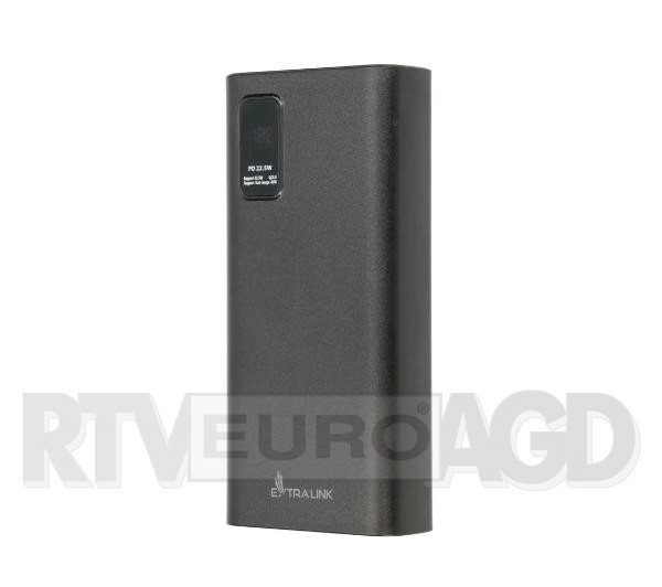 Extralink EPB-068B, 20000mAh, Fast Charging, USB-C
