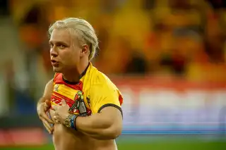 Skolim na meczu Jagiellonia - Lech Poznań