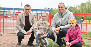 Białystok ma kolejnego WidziMisia! To miś lekkoatleta