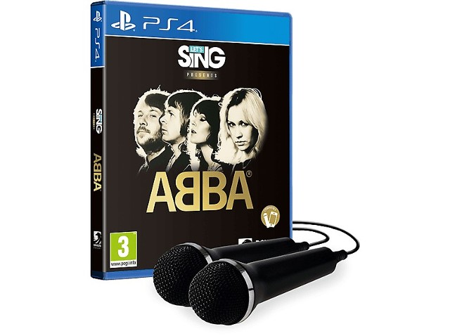 Gra PS4 Let’s Sing presents ABBA + 2 mikrofony (Kompatybilna z PS5)
