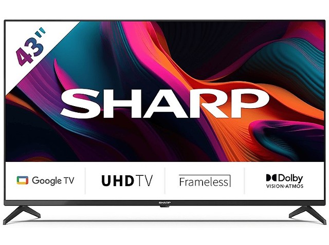 Telewizor LED SHARP 43GL4460E 43\'\' 4K Google TV Chromecast