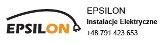 Logo firmy EPSILON Instalacje Elektryczne