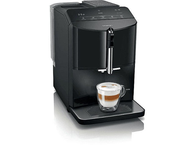 Ekspres ciśnieniowy SIEMENS TF301E09 EQ300 1300 W. 15 bar, Piano black