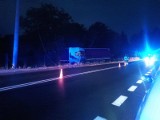 Kierowca ciężarówki z promilami uderzył w słup i uszkodził ogrodzenie w Dankowicach