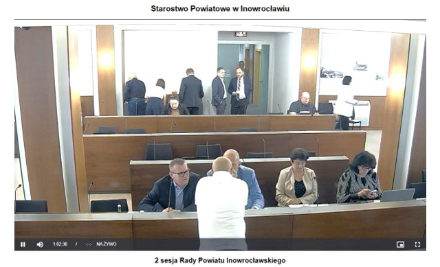 Podczas sesji radni ustalili składy komisji Rady Powiatu Inowrocławskiego. Przyjęli uchwałę regulującą zarobki starosty