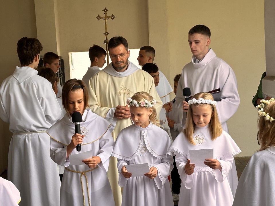 Pierwsza Komunia Święta w parafii św. Antoniego w Pile. 2024