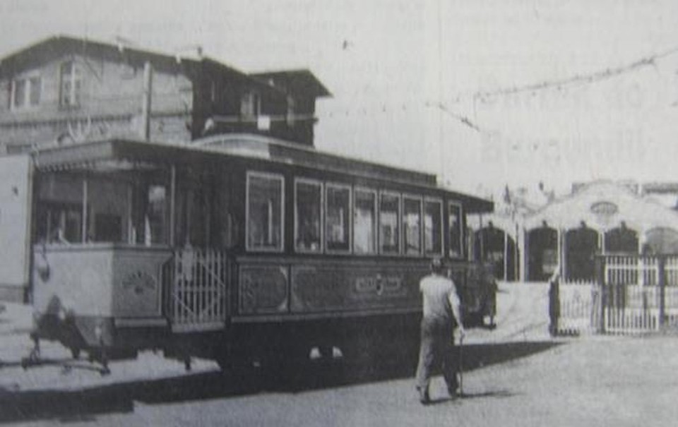 Na 100-lecie tramwajów w Grudziądzu - w czerwcu 1996 roku -...