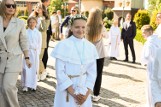 Pierwsza Komunia Święta w parafii Maksymiliana Kolbe w Lesznie - Gronowie