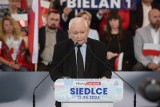 Jarosław Kaczyński w Siedlcach. Spotkanie przed Eurowyborami 2024
