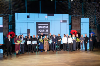 Marek Chmielewski za swe działania na rzecz żydowskiego dziedzictwa Orli otrzymał Nagrodę POLIN 2025