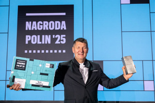 Marek Chmielewski za swe działania na rzecz żydowskiego dziedzictwa Orli otrzymał Nagrodę POLIN 2025
