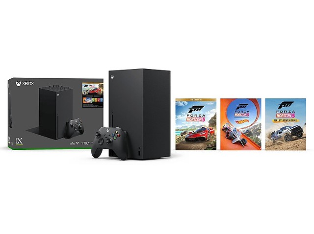 Konsola MICROSOFT Xbox Series X 1TB + Forza Horizon 5 Premium Edition