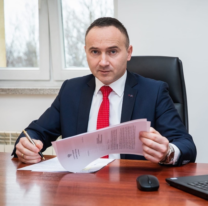 Jacek Migacz będzie drugą kadencję sprawował urząd wójta...