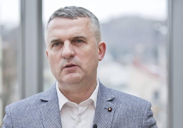 Artur Kozioł, urzędujący burmistrz i kandydat na nowa kadencję