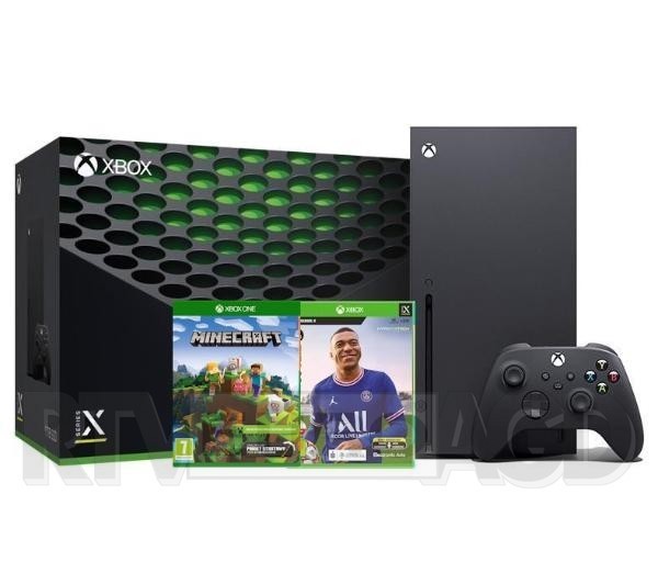 Xbox Series X + FIFA 22 + Minecraft Starter Pack