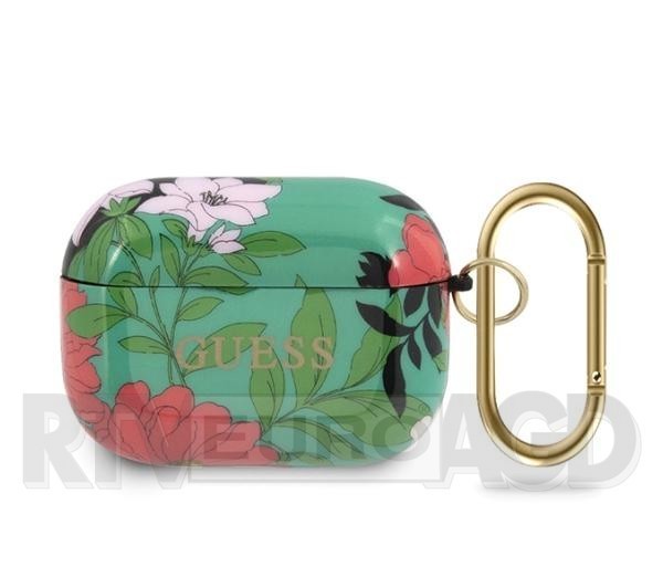 Guess GUACAPTPUBKFL01 Etui Flower Collection AirPods Pro (zielony)