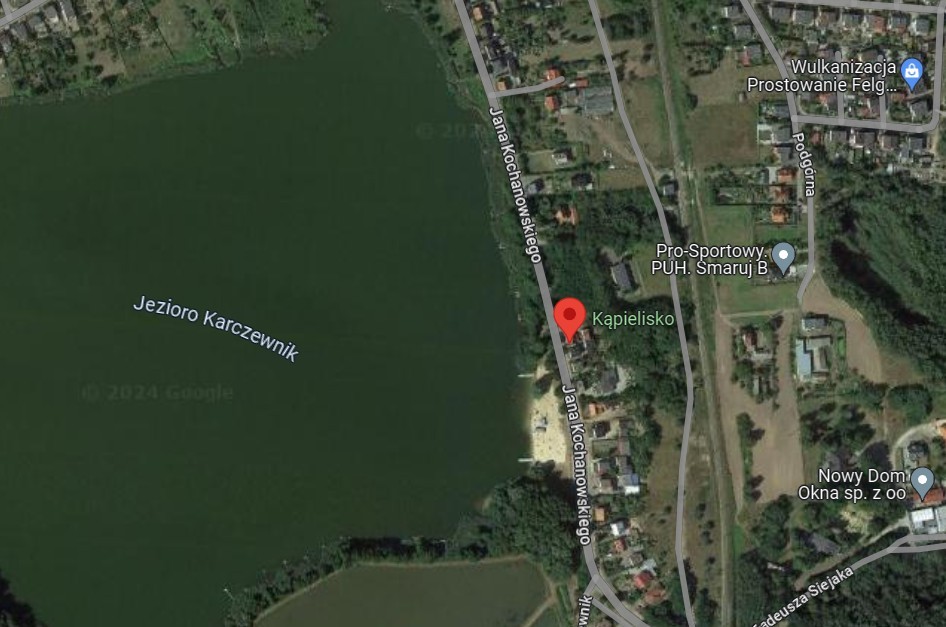 Kąpielisko przy Jeziorze Karczewnik, Jezioro Karczewnik, ul....