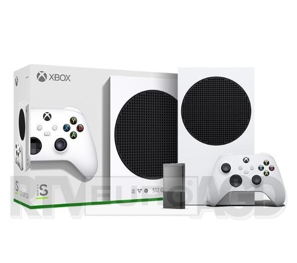 Xbox Series S + karta rozszerzeń Seagate Storage Expansion Card 512GB