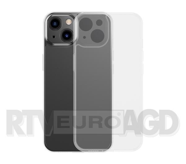Baseus ARWS000002 Frosted Glass Case do iPhone 13 (przeźroczysty)
