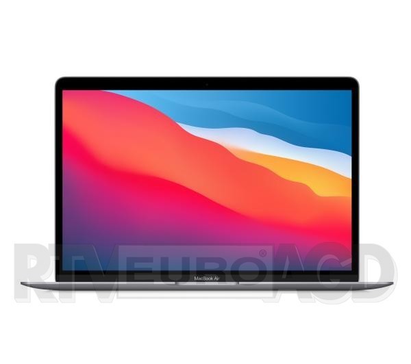 Apple Macbook Air M1 13,3" Apple M1 - 16GB RAM - 512GB Dysk - macOS (gwiezdna szarość) Cyrylica