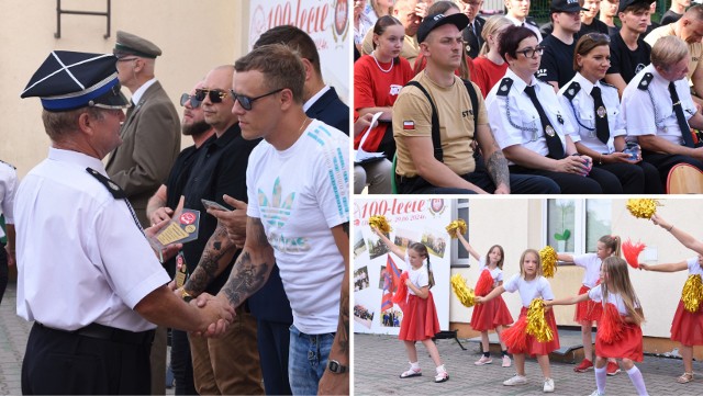 Oficjalna część uroczystości z okazji stulecia OSP Iłówiec odbyła się na terenie miejscowej szkoły podstawowej. 