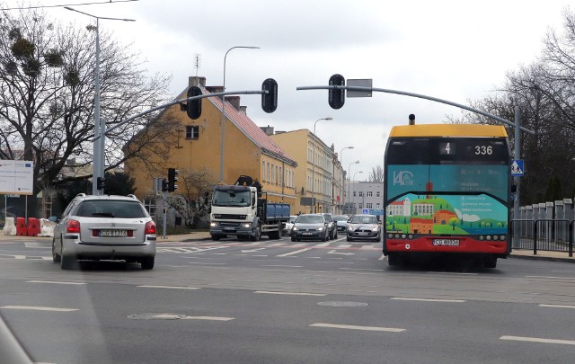 We wtorek, 26 marca, ulicą Bydgoską w Grudziądzu nie będzie można przejechać na wprost