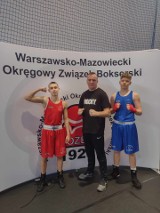 Dominik Antonowicz i Mateusz Mucharski z Championa Włocławek mistrzami Mazowsza. Zdjęcia