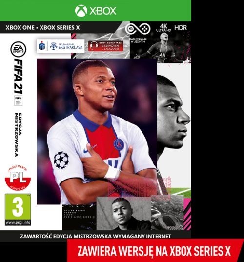 EA FIFA 21 EDYCJA MISTRZOWSKA Xbox One