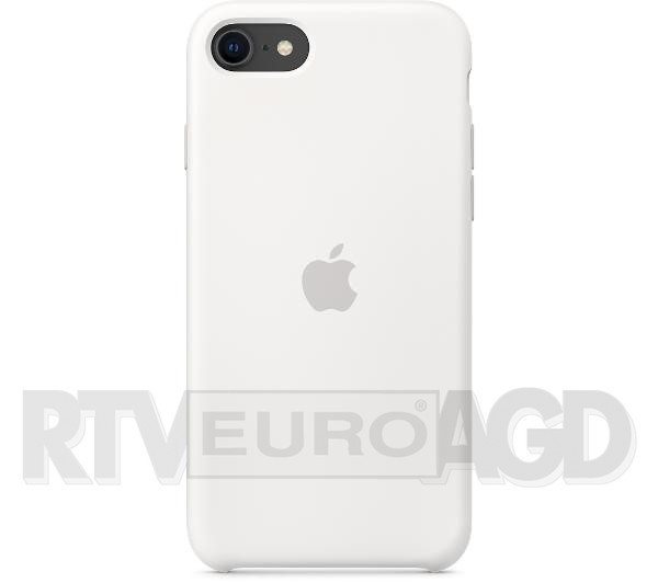 Apple Silicone Case iPhone SE MXYJ2ZM/A (biały)