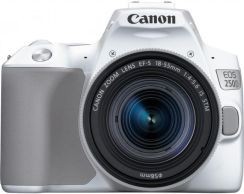 Canon EOS 250D biały + 18-55mm