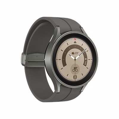 Galaxy Watch5 Pro 45mm Szary tytan SM-R920NZTAEUE Smartwatch GPS SAMSUNG