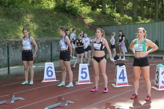 Na stadionie w Chełmnie odbył się chełmiński mityng rozpoczęcia sezonu w lekkoatletyce