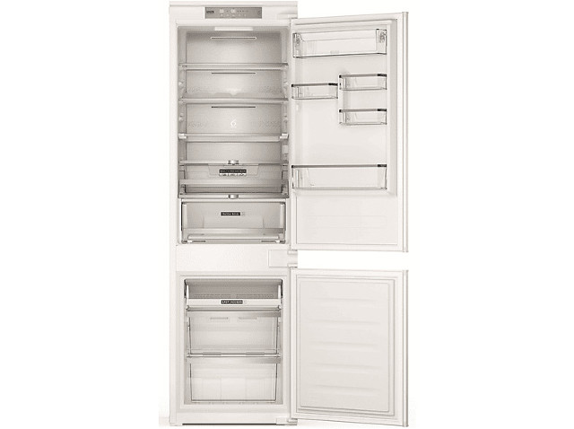 Lodówka do zabudowy WHIRLPOOL WHC18T574P ZenInverter 32dB Dual NoFrost Metal MultiFlow 6. Zmysł Push to Open 177cm
