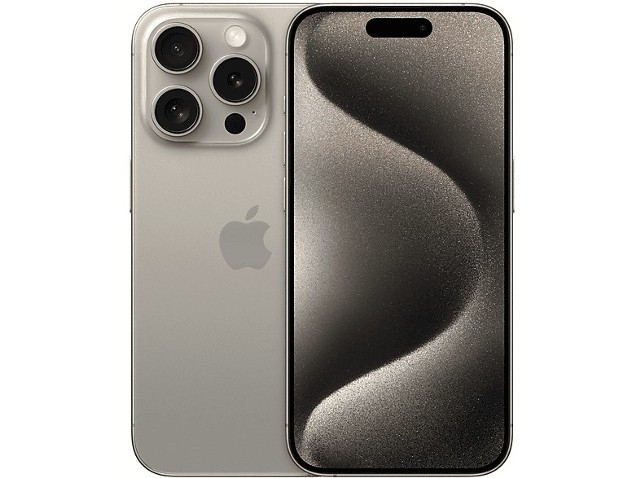Smartfon APPLE iPhone 15 Pro 256GB Tytan naturalny MTV53PX/A