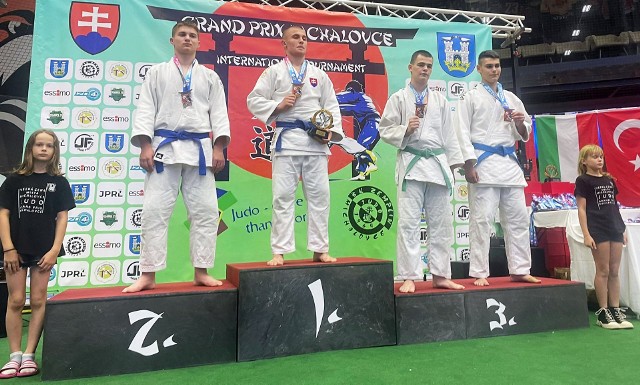 Nasi judocy wielokrotnie stawali na podium prestiżowych zawodów Grand Prix Michalovce na Słowacji