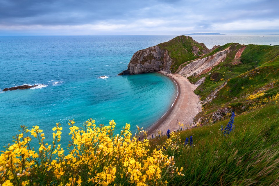 Man O'War Beach, Dorset, Jurassic Coast, England