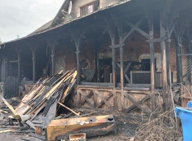 Dom w Grupie, w którym 13 marca doszło do pożaru nie nadaje się do zamieszkania
