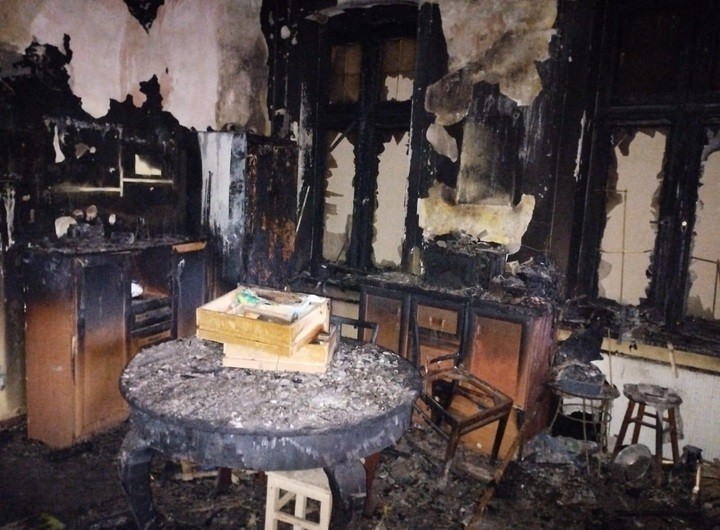Dom w Grupie, w którym 13 marca doszło do pożaru nie nadaje...