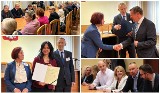 Wybrani radni Rady Miasta Włocławek odebrali zaświadczenia. Zdjęcia