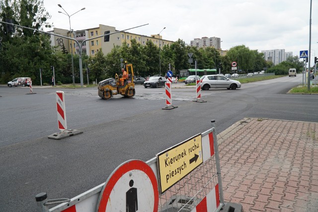 Rozpoczyna się III etap prac na Umultowskiej, przy skrzyżowaniu z ul. Wiechowicza i Stoińskiego