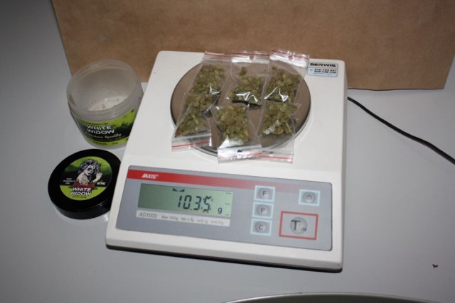 - W domu 43-letniego mężczyzny kryminalni w trakcie przeszukania zabezpieczyli 158 gramów suszu roślinnego i 10 gramów substancji koloru brązowego. Badania testerem narkotykowym wykazały, że były to marihuana i haszysz - relacjonuje podkom. Tomasz Bartecki z mogileńskiej policji.