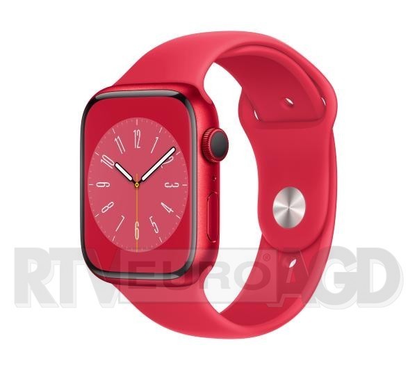 Apple Watch Series 8 GPS + Cellular 45mm koperta z aluminium + pasek sportowy (PRODUCT)RED